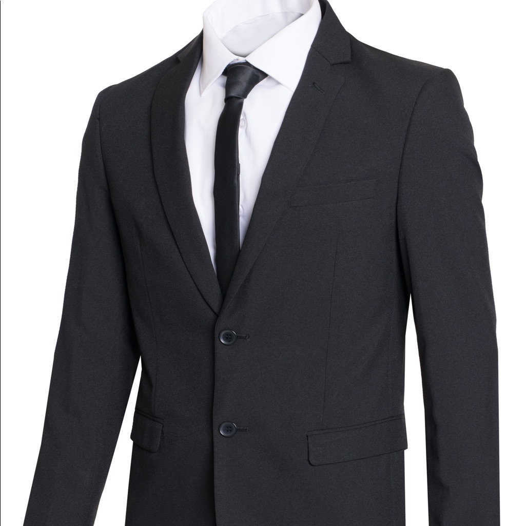 Men’s Slim Fit Black Suit